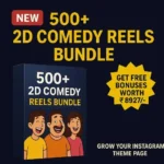 2d Animated funny reels bundle by modapk-pack.com